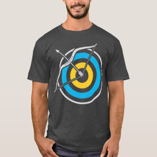 T-shirt Arche Sport Archer Archer Arrow Et Bow (17)