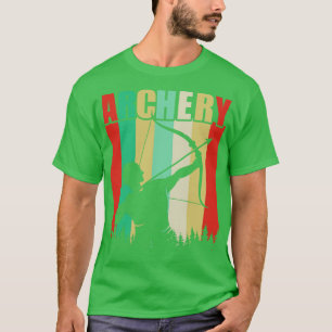 T-shirt Arche Sport Archer Archer Arrow Et Bow (20)