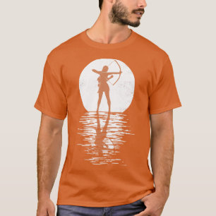 T-shirt Arche Sport Archer Archer Arrow Et Bow 35