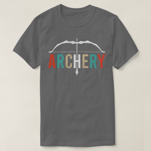 T-shirt Arche Sport Archer Archer Arrow Et Bow 41 (Design devant)
