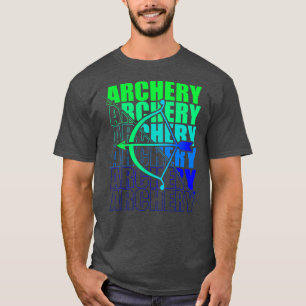 T-shirt Arche Sport Archer Archer Arrow Et Bow 6