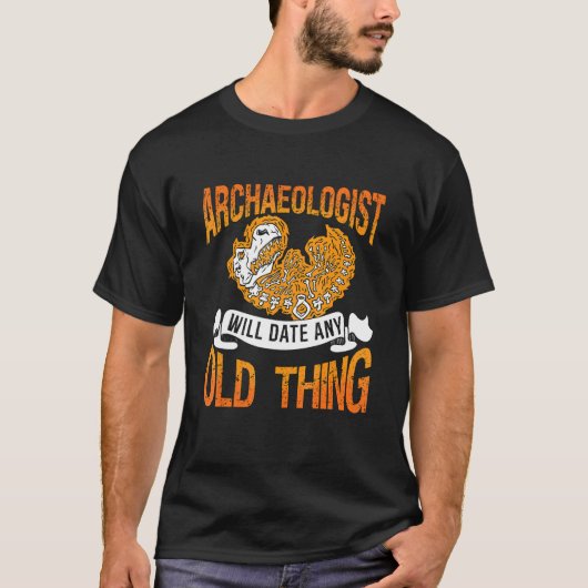 T-shirt Archéolecte Will Date Collectionneur de roches Arc (Devant)
