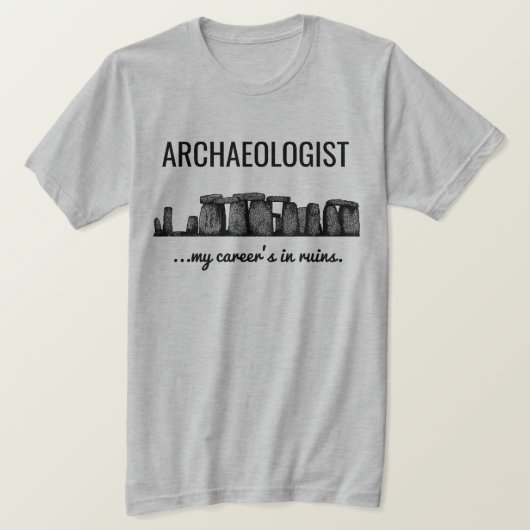 T-shirt Archéologue (Design devant)
