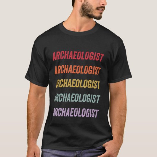 T-shirt archéologue 1 (Devant)