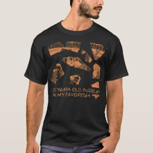T-shirt Archéologue Ancien Vase Grec Fragment Historia