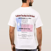 T-shirt Archéologue local (Dos)