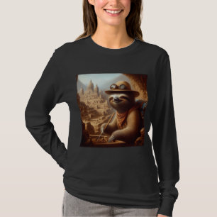 T-shirt Archéologue Sloth