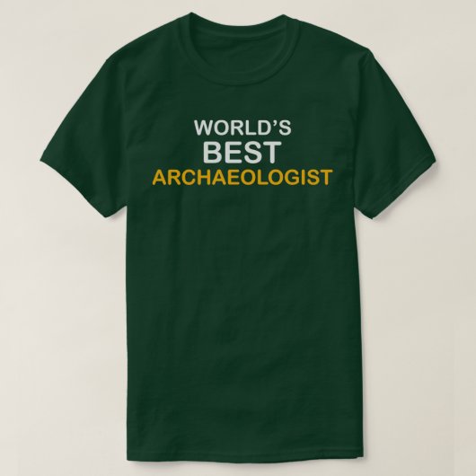 T-shirt Archéologue Witty (Design devant)