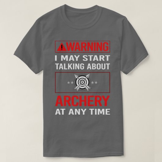 T-shirt Archer Archer Archer Arrow Arrow Flèches fléchées (Design devant)