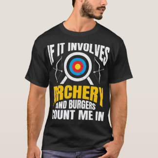 T-shirt Archer Arrow Bow chasse Sport Gift Archer (6)