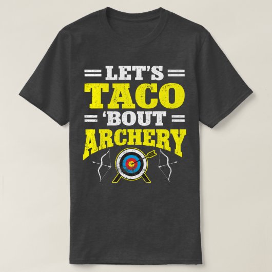 T-shirt Archer Arrow Bow chasse Sport Gift Archer (8) (Design devant)