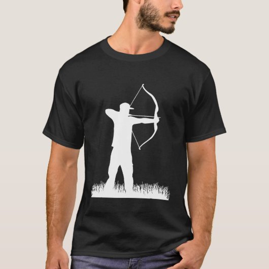 T-shirt Archer de tir à l'arc (Devant)