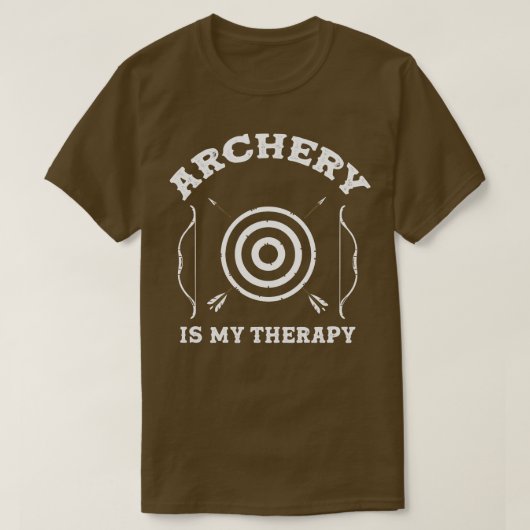 T-shirt Archer de tir à l'arc (12) (Design devant)