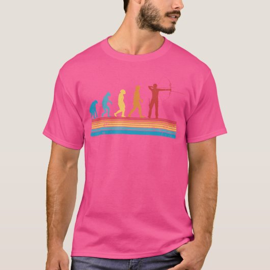 T-shirt Archer Evolution Archer Archery Bow (Devant)