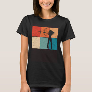 T-shirt Archer Girl Tirant Avec Flèche Et Tir À L'Arc