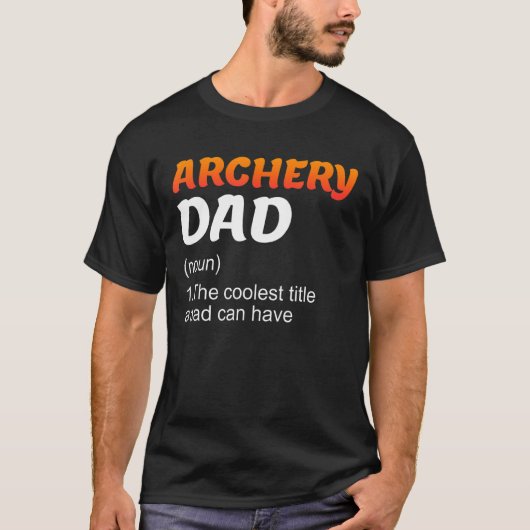 T-shirt Archer papa Archer 2 (Devant)