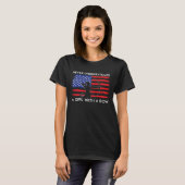 T-shirt Archer Patriotique Américaine (Devant entier)