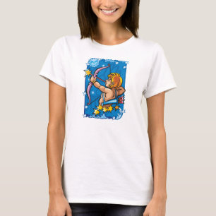 T-shirt Archer Sagittaire dans le ciel nocturne