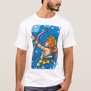 T-shirt Archer Sagittaire dans le ciel nocturne