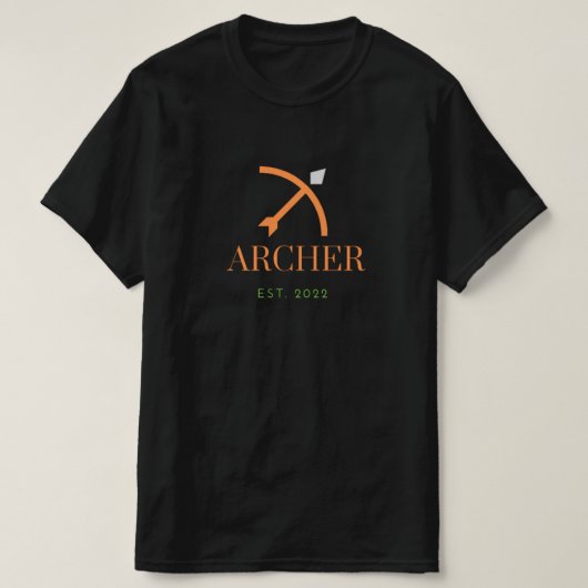 T-shirt Archer Sterling zone de danger (Design devant)