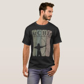 T-shirt Archer Tableau Périodique Eléments Chasse De Bow T (Devant entier)