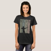 T-shirt Archer Tableau Périodique Eléments Chasse De Bow T (Devant entier)