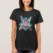 T-shirt Archery Archery Target and Arrows (Devant)