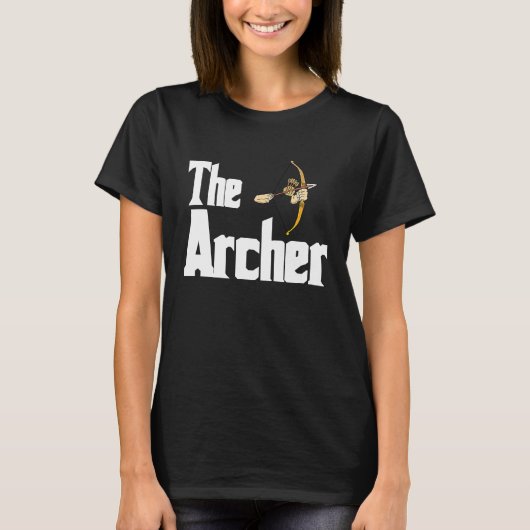 T-shirt Archery  Arrow Men Shooting Club Bow (Devant)