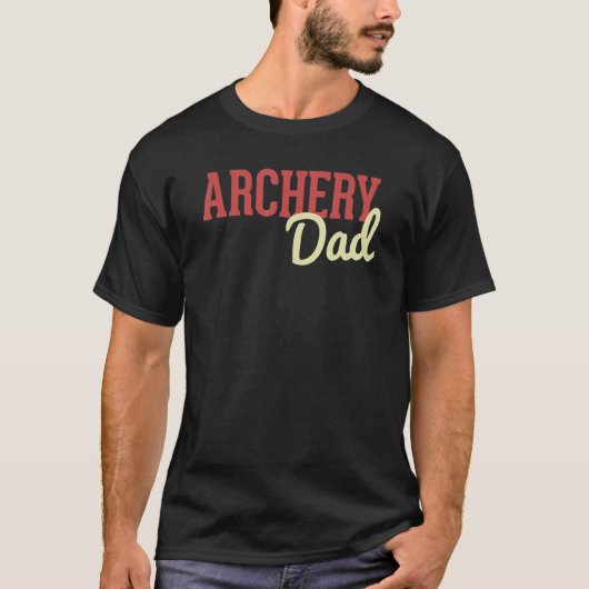 T-shirt Archery Dad Bow And Arrow Fathers Day Archer (Devant)