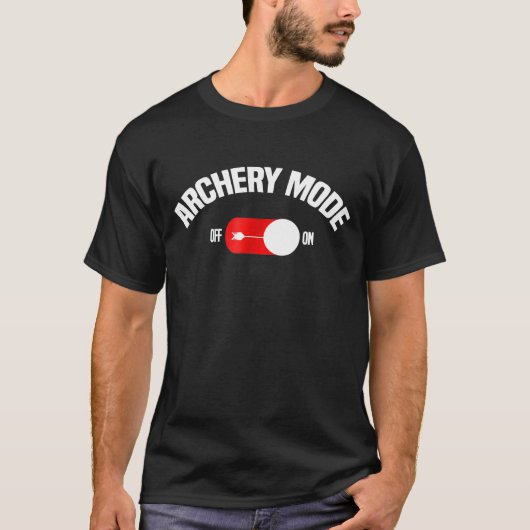 T-shirt Archery  For Men Funny Archery Mode (Devant)