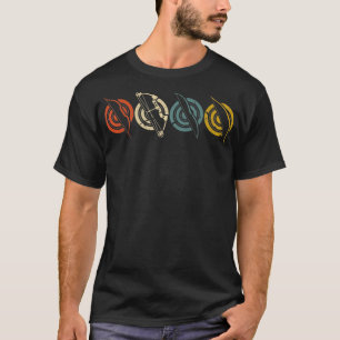 T-shirt Archery Hunting Vintage Compound Bow Crossbow Long