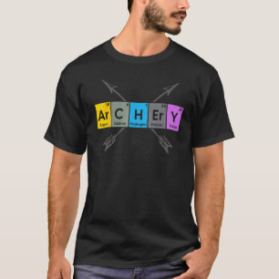 T-shirt Archery I Éléments Périodiques Nerd Archery Flèche