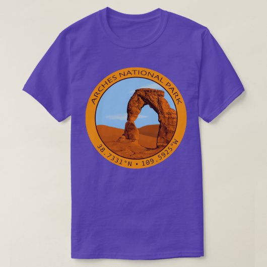 T-shirt Arches National Park Premium 1 (Design devant)