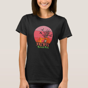 T-shirt Arches National Park Utah Tourisme Voyage Aimer