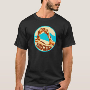 T-shirt Arches Parc National Delicate Arch Rocks WPA Poste
