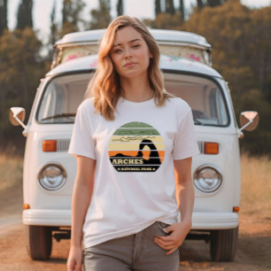 T-shirt Arches Parc National Utah Delicate Arch vintage
