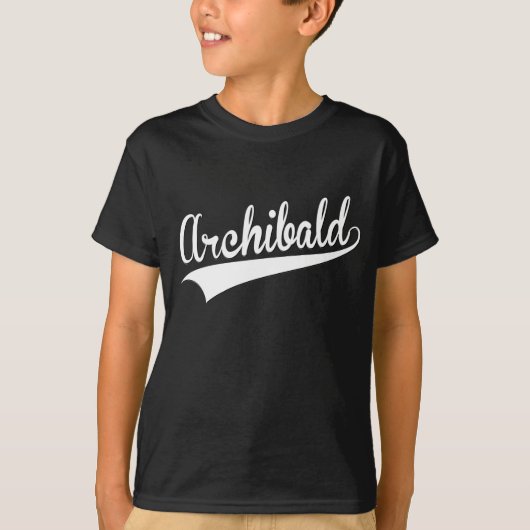 T-shirt Archibald, rétro, (Devant)