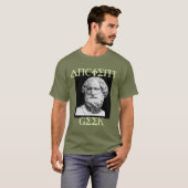 T-shirt Archimède le GEEK ANCIEN original (Devant entier)