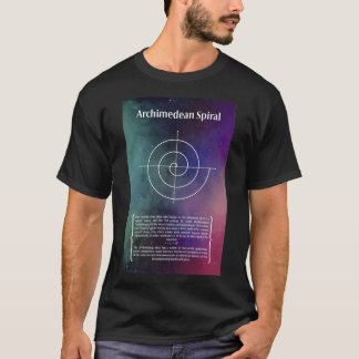 T-shirt Archimède Spiral