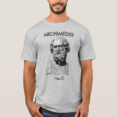 T-shirt Archimedes Likes Pi (Devant)