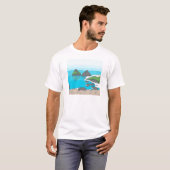T-shirt Archipel de Fernando de Noronha - le Brésil (Devant entier)