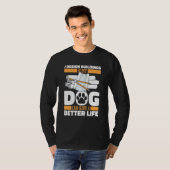 T-shirt Architect Dog Civil Engineer House Buildings Dra (Devant entier)