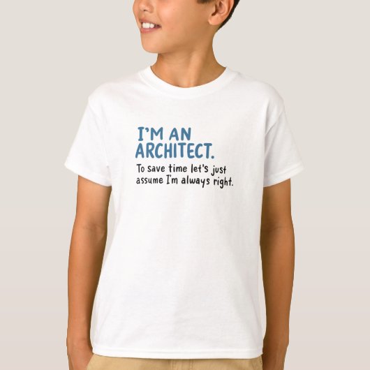 T-shirt Architect - I'm (Devant)