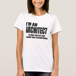 T-shirt architecte