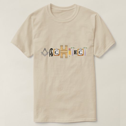 T-shirt Architecte (Design devant)