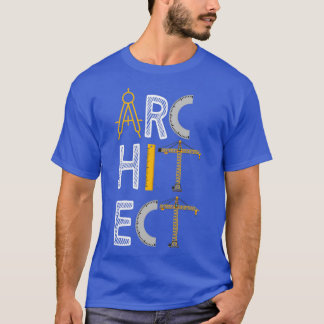 T-shirt Architecte Cadeaux Étudiants en architecture