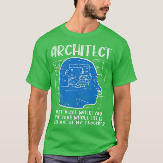T-shirt Architecte Définition 5
