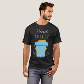 T-shirt Architecte du château de sable (Devant entier)
