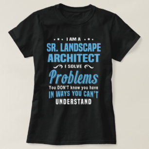 T-shirt Architecte du paysage