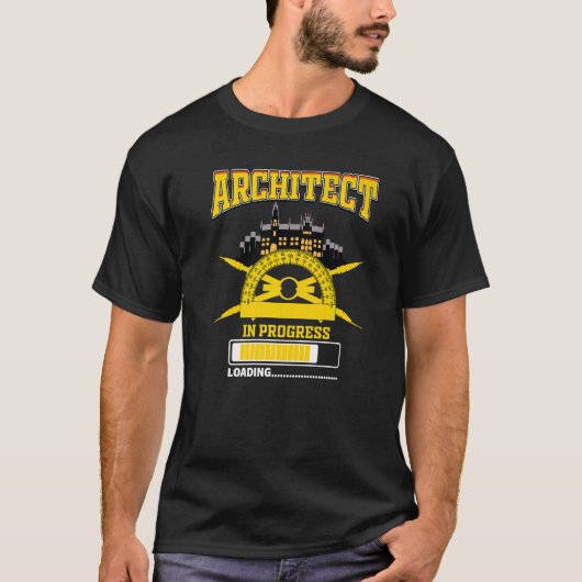 T-shirt Architecte En Cours Future Architecture Graduati (Devant)
